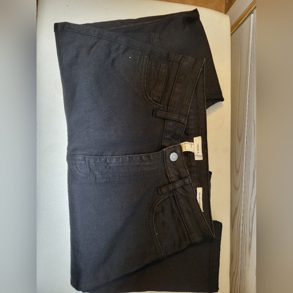 Forever 21 Black Highrise Skinny Jeans